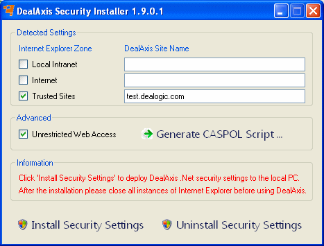 Windows XP installer